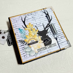 Sokai - Papier -tampons - Loisirs créatifs DIY-scrapbooking-mini album-encre - loisirs créatifs