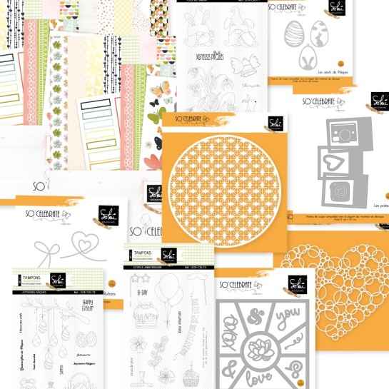 Sokai - Papier -étiquettes - Loisirs créatifs DIY -scrapbooking-dies-